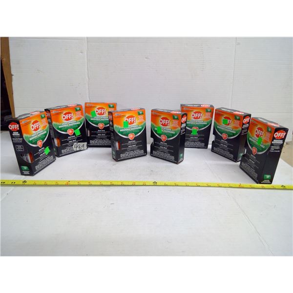 8x Off! Insect Repellent Towelettes