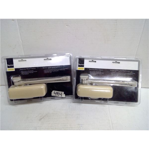 2x Taymor Interior Door Closer