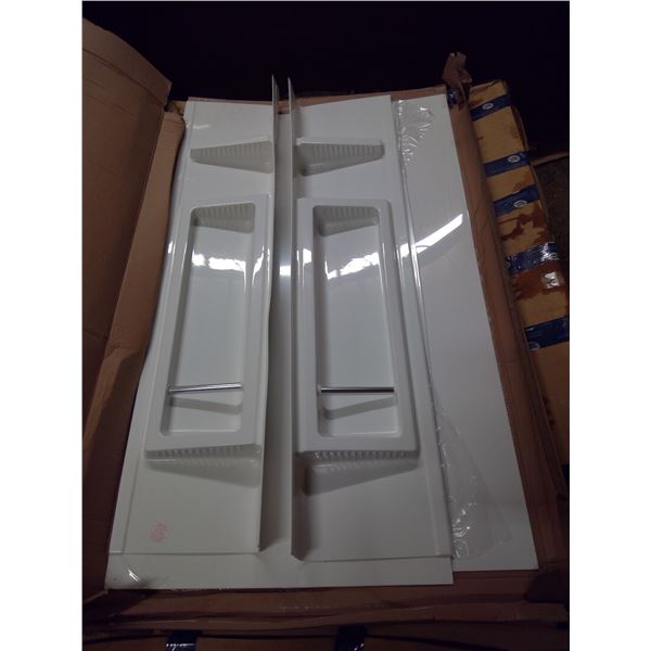 MAAX Finesse 59" Shower Wall - 61x 33 1/2 x 59 Model 101347-000-001-000