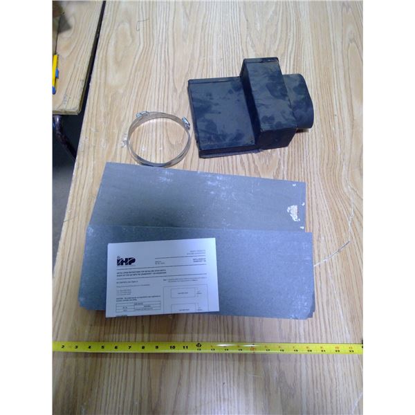 IHP Baffle Board Kit and Osburn Fresh Air Adapter