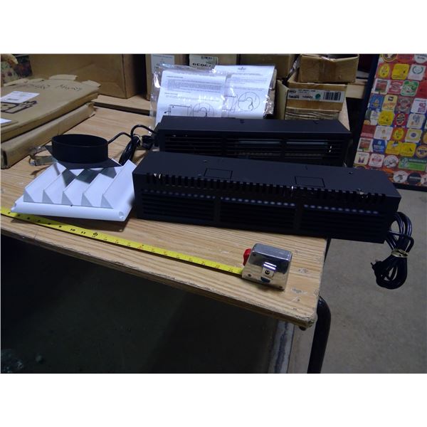 FAKW Fresh Air Kit and 2x 130 CFM Blower/Fan