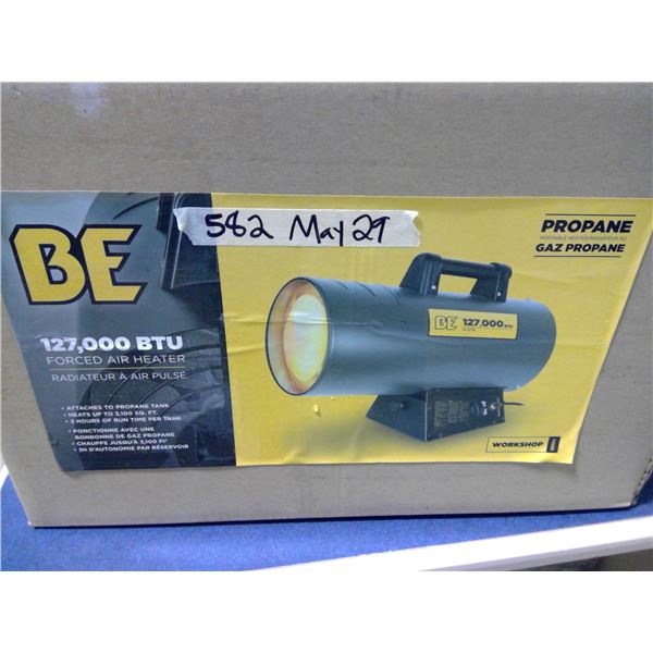 Be 127, 000 BTU Forced Air Heater