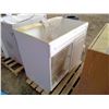 Image 1 : 2'x3'x3' Cabinet Vanity - White