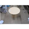Image 4 : Wood Board Table - 20" Across x 25" High