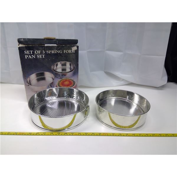 Spring Form Pan Set