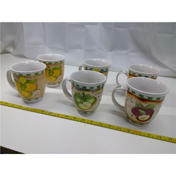 6 Coffee Mugs