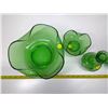 Image 3 : Tinted Green Glassware