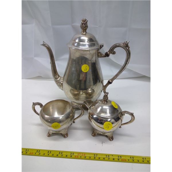 Steel Tea Set