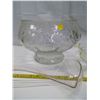 Image 4 : Glass Punch Bowl and Cups