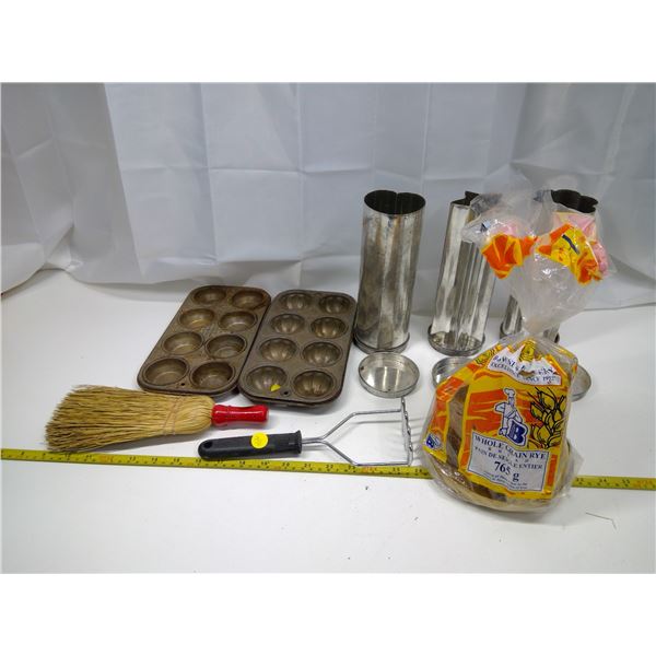 Baking Supplies and Hand Broom