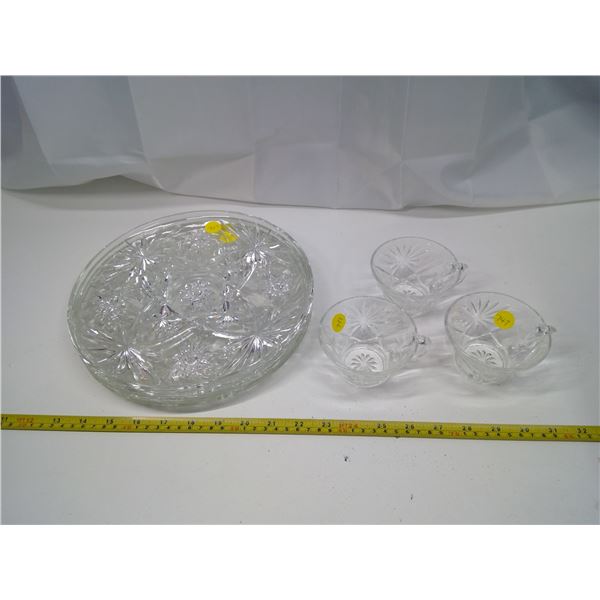 Glass Cups and Plates