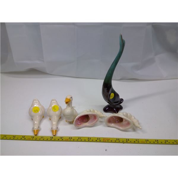 Decorative Ornaments - Birds, etc.