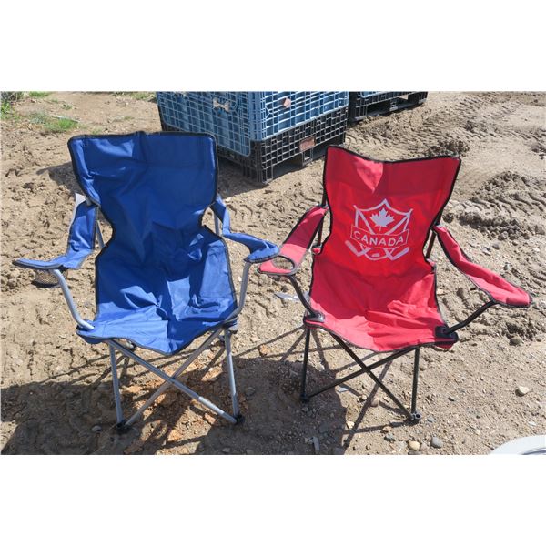 2 Fold Out Chairs