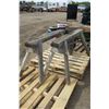 Image 1 : 2 Home made Saw Horses - 4ft. Long x 26" Tall