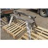 Image 2 : 2 Home made Saw Horses - 4ft. Long x 26" Tall