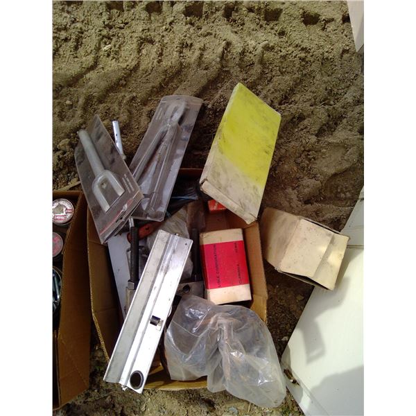 Box of Misc. Items - Clamp, Brake, Spring Plier, Ball Join Separator