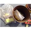 Image 5 : 4 Buckets of Misc. Items - Springs, Brackets, Valves