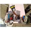 Image 1 : Containers of Misc. Items - Rivets, Zip Ties, Hammer