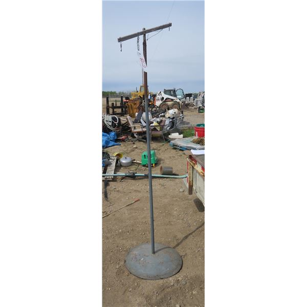 Steel Stand - 81" High x 22" Base