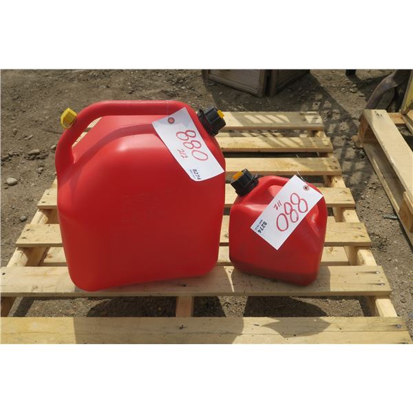 2 Jerry Cans - 25L & 5L