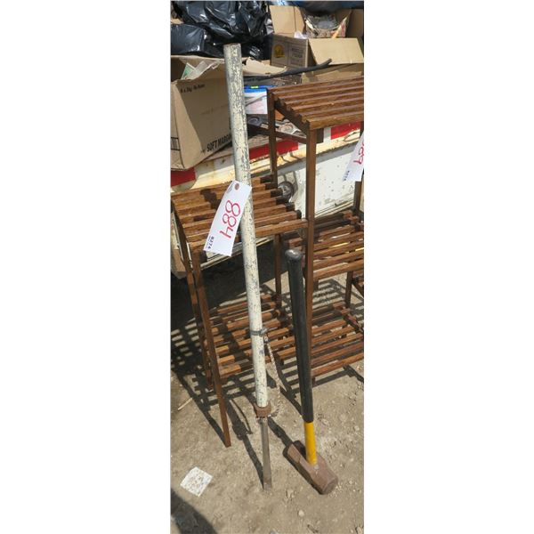 Homemade Chipper & Sledge Hammer