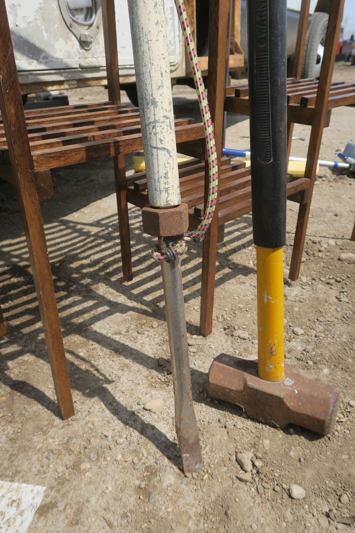 Homemade Sledge Homemade Chipper & Sledge Hammer - Schmalz Auctions