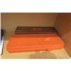 Image 3 : Cabinet w/ Gun Cleaning Kits (2) & Knife Sharpening Kit - 13x24x28H"