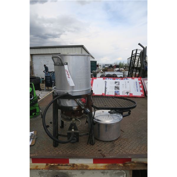 Propane Fryer & Pressure Cooker