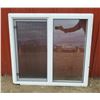 Image 1 : Vinyl Sliding Window (one pane cracked)
