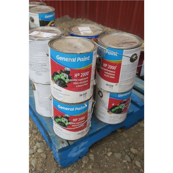 8 Gal. Tinted Paint Unused, Just Needs Shaken Schmalz Auctions