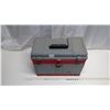 Image 2 : Red & Grey plano fishing box + tackle contents