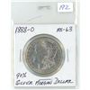 Image 1 : 1888-0 Morgan Silver Dollar