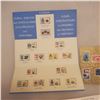 Image 6 : Lot of 4 New Stamps Souvenir Canada cards 1967 1968 1969 1970