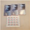 Image 1 : New Stamps 3 books 1 sheet, Fishing Flies, Canada 2000 $23.56 Stamp value