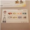 Image 2 : new stamps Grey Cup, difference makers, Franklin, plus O' Canada Sheet Includes 16 Permanent Stamps 