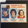 Image 3 : Mike Bossy Rookie 1978-79 O-Pee-Chee #67 - Power Play Goal Leaders (Mike Bossy, Phil Esposito, Steve