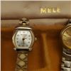 Image 7 : Mele jewelry box with contents, watches Guess, Milan, rolex-( likely replica) Charm Bracelet, neckla