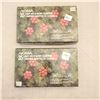 Image 1 : (2) NIB Vintage Eaton Christmas Holly Berry Cluster Set, 5 clusters of 7 bulbs red