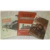 Image 1 : (3) Book Lot American Railroads History & Steam Trains plus Locomotive Collectors, hundreds of perfe
