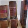 Image 6 : (3) Antique vintage law books 1825-1917 poor condition