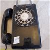 Image 3 : Black rotary vintage wall mount telephone phone landline