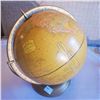 Image 1 : Vintage Crams Imperial 12" World Globe, turns on two axis, metal base, mid century