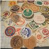 Image 4 : Large vintage lot of coasters mostly german, Beer / Drink coasters Germany