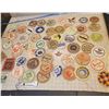 Image 1 : Large vintage lot of coasters mostly german, Beer / Drink coasters Germany
