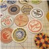 Image 3 : Large vintage lot of coasters mostly german, Beer / Drink coasters Germany