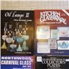 Image 2 : Lot of 6 collector books. kitchen, carnival, oil lamps, depression plates, Glassware Books