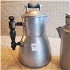 Image 2 : Lot of 2 vintage aluminium Coffee Tea pot