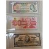 Image 2 : Lot of 6 Canadian bills - 1954 $2.00, 1986 $5.00, 1954 $10.00, 1979 $20.00, 1988 $50.00, 1937 $100.0
