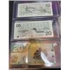 Image 4 : Lot of 6 Canadian $20.00 bills - 1937, 1954, 1969, 1979, 1991, 2004
