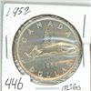 Image 1 : 1952 Canada $1.00 silver dollar